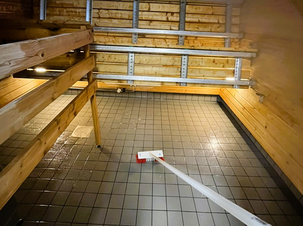 Sauna Cleaning
